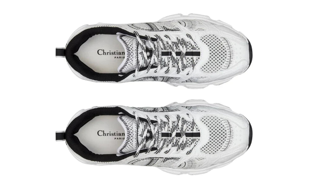 Dior Chrono Sneaker "White Black" Sport Inspired Sneakers UAE