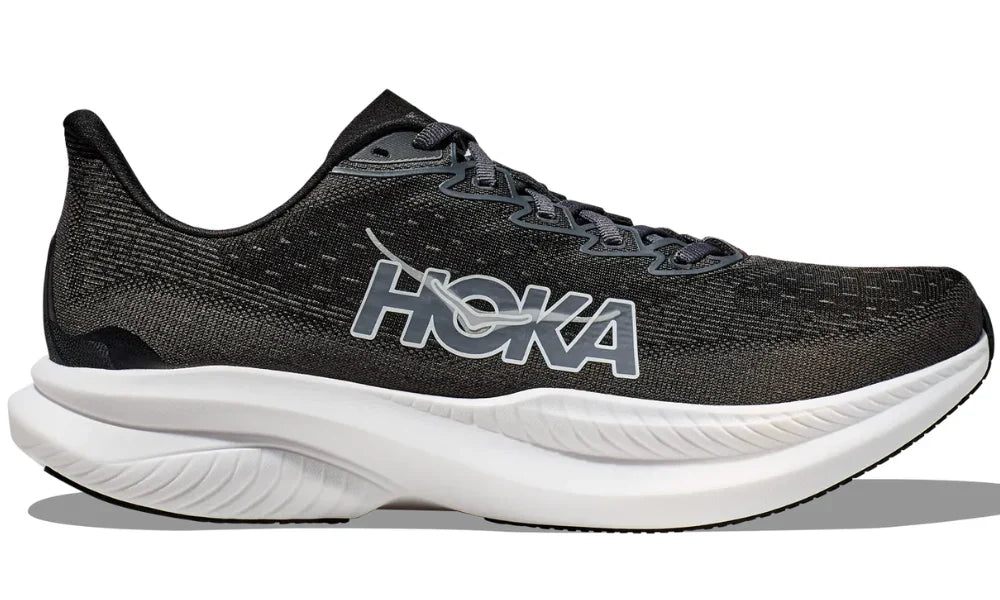 Hoka Mach 6 "Black White" Running Shoes UAE