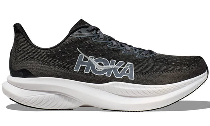 Hoka Mach 6 "Black White" Running Shoes UAE