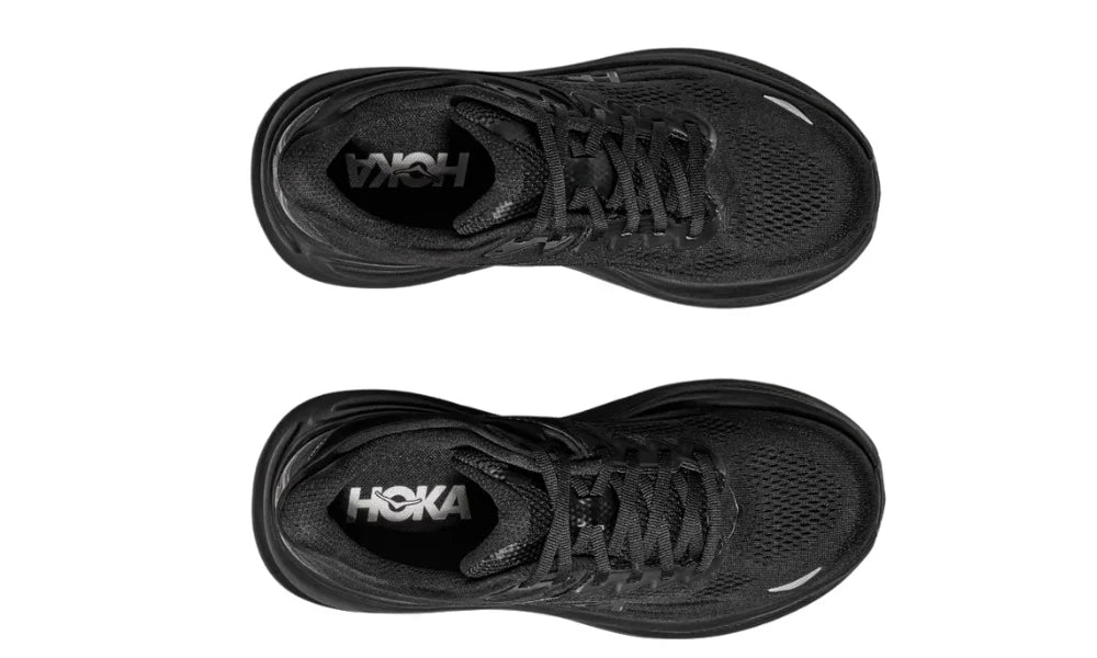 Hoka Bondi 9 "Black" Max Cushion Running Shoes UAE