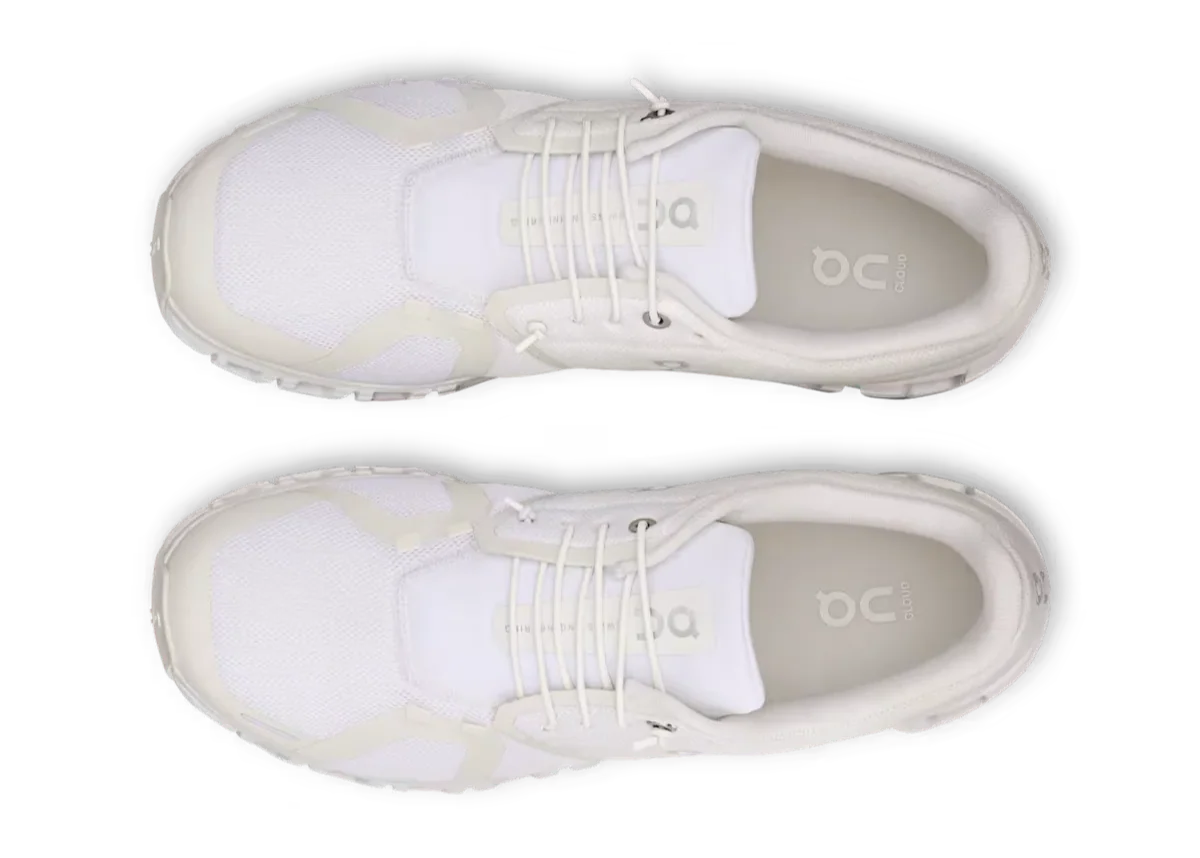 On Cloud 6 "White / White" Running Shoes UAE
