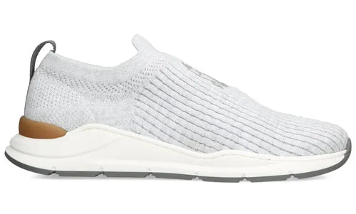Brunello Cucinelli Cotton Crest Sneakers "Grey" Luxury Casual Sneakers UAE