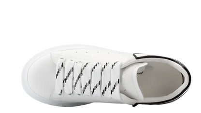 Alexander McQueen Oversized Sneaker "White Black W2002" Statement Sneakers UAE
