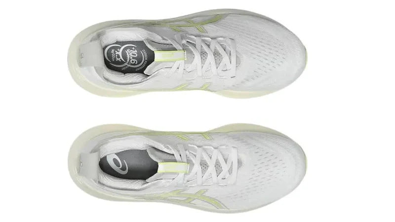 Asics Gel Nimbus 27 "White Huddle Yellow" Running Shoes UAE