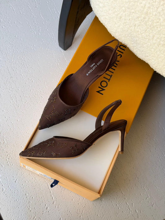 LV Gala Slingback Pump