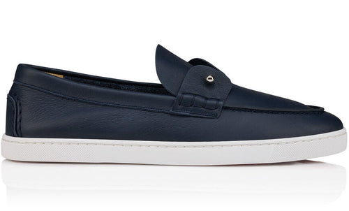 Christian Louboutin Chambeliboat Loafers "Marine" Luxury Boat Shoes UAE