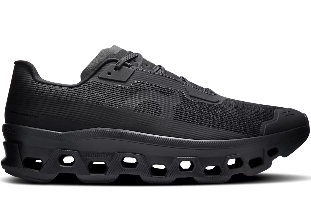 On Cloudmonster Void "Black" Performance Running Shoes UAE