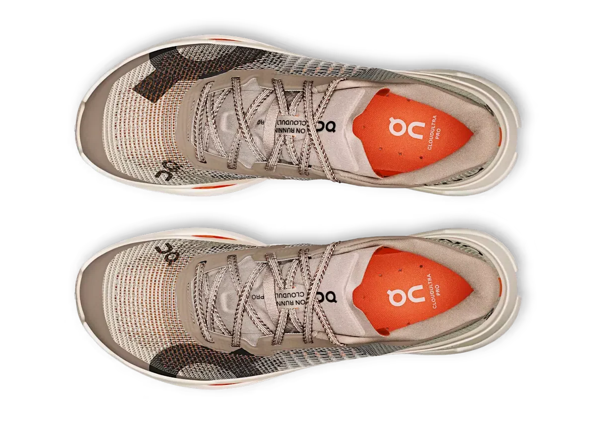 On Cloudultra Pro "Cinder / Pearl" Trail Running Shoes UAE