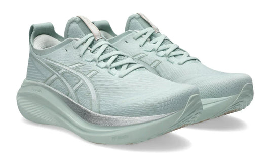 Asics Gel Nimbus 27 "Pure Aqua White" Running Shoes UAE