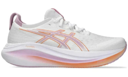 Asics Gel Nimbus 27 "White / Light Ube" Running Shoes UAE