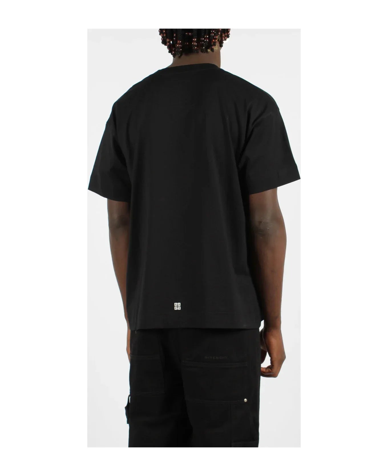 Givenchy Reflective Artwork T-Shirt Reflective Print Tee UAE