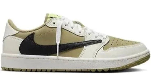 Air Jordan 1 Retro Low Golf Travis Scott "Neutral Olive" Golf Sneakers UAE