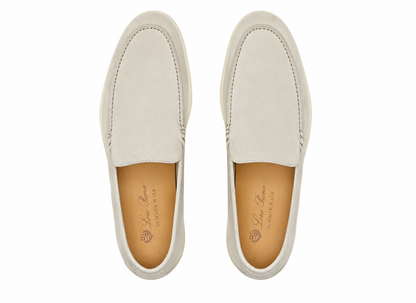 Loro Piana Summer Walk Loafer "Pearl" Soft Tone Loafers UAE