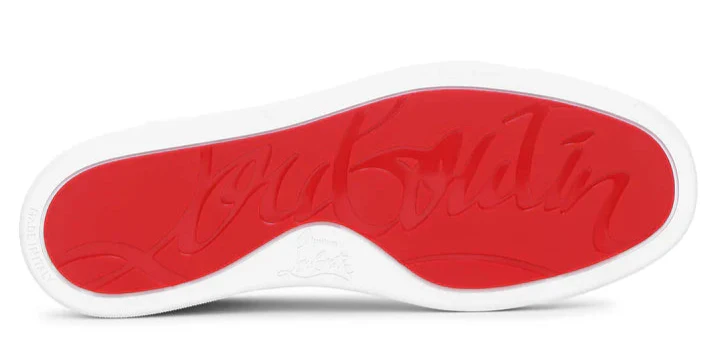 Christian Louboutin Vieira Spikes Flat "White" Studded Sneakers UAE