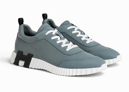 Hermes Bouncing "Blue Thunder" Bold Color Sneakers UAE