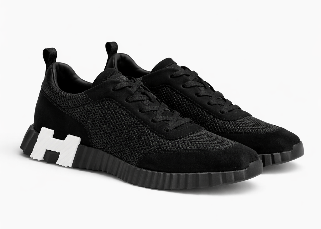 Hermes Bouncing "Black" Signature Luxury Sneakers UAE