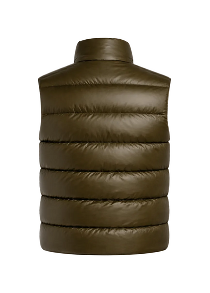 Moncler Tibb Down Gilet "Olive Green" Puffer Vest Jacket UAE
