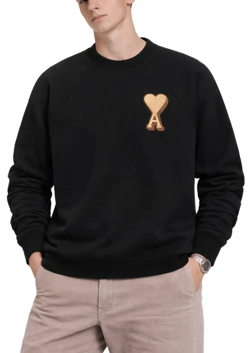 AMI Paris Ami de Coeur "Black" Designer T-Shirt UAE