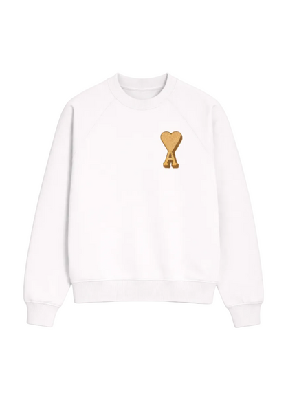 AMI Paris Ami de Coeur "White" Designer T-Shirt UAE