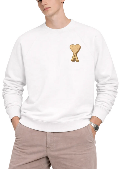 AMI Paris Ami de Coeur "White" Designer T-Shirt UAE