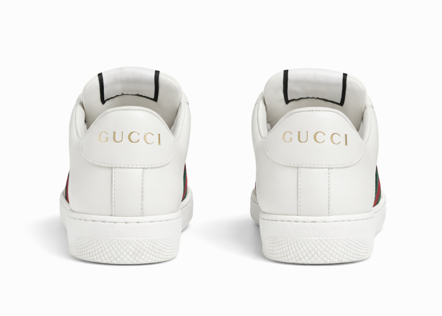 Gucci Screener "White" Vintage Style Sneakers UAE