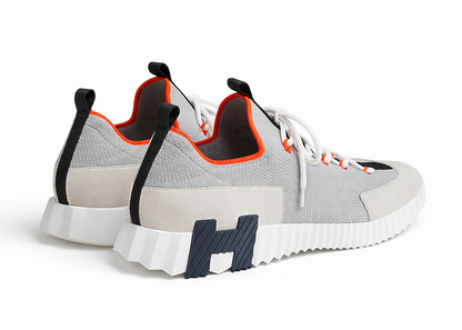 Hermes Lift Slip-on "Multicolore Beige Galet" Designer Slip-On Sneakers UAE