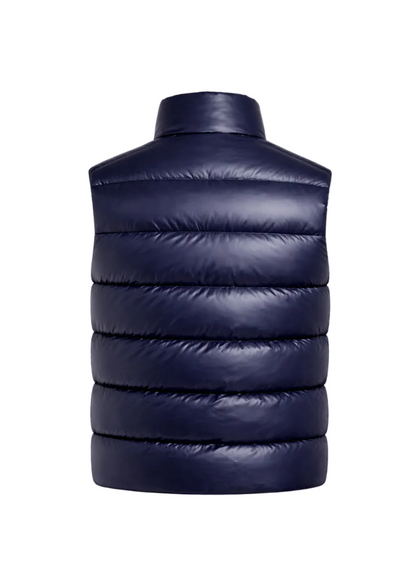 Moncler Tibb Down Gilet "Navy Blue" Puffer Vest Jacket UAE
