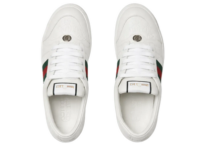 Gucci Screener "White" Vintage Style Sneakers UAE