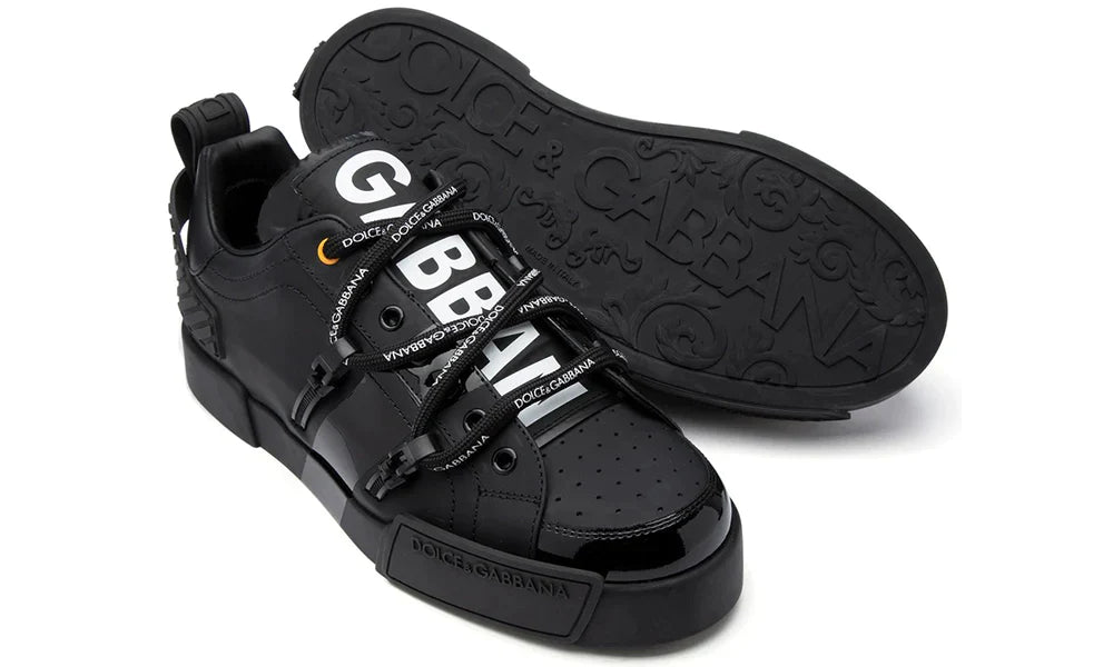 Dolce & Gabbana Portofino Sneakers "Black" Luxury Sneakers UAE