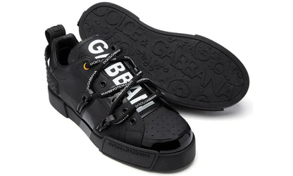Dolce & Gabbana Portofino Sneakers "Black" Luxury Sneakers UAE