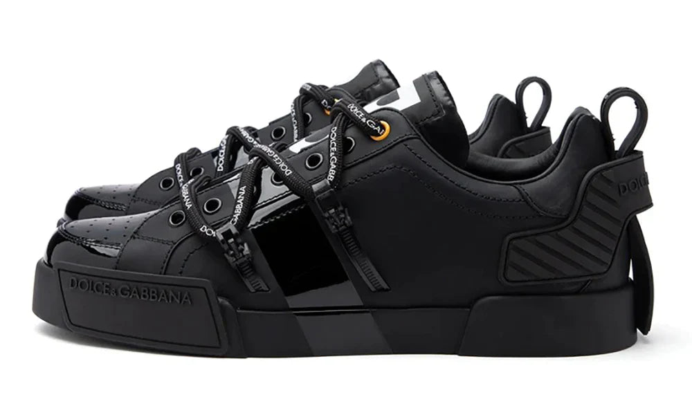 Dolce & Gabbana Portofino Sneakers "Black" Luxury Sneakers UAE