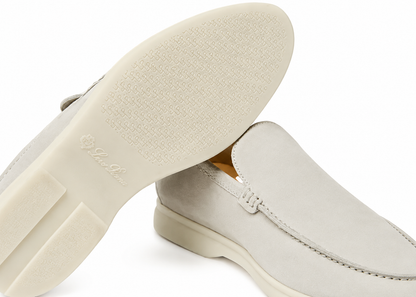 Loro Piana Summer Walk Loafer "Pearl" Soft Tone Loafers UAE