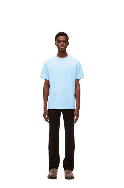LOEWE Relaxed Fit Cotton T-Shirt Minimal Luxury Tee UAE