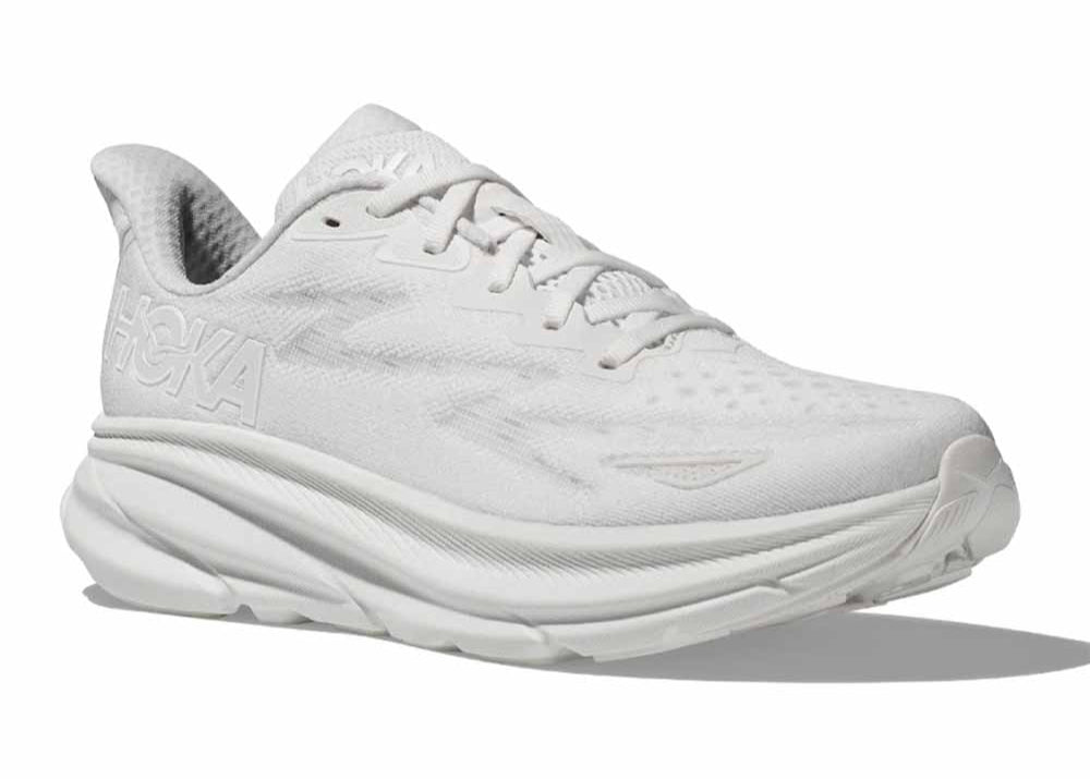 Hoka Clifton 9 "White" Lightweight Running Shoes UAE