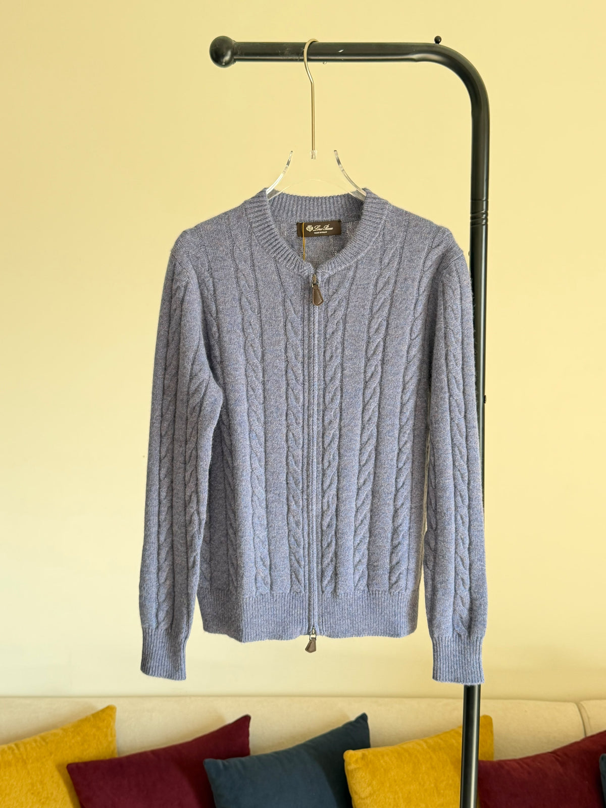 Loro Piana Cedar Bomber Cardigan