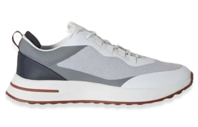 Loro Piana Weekend Walk Knit "Frost Grey" Comfort Sneakers UAE