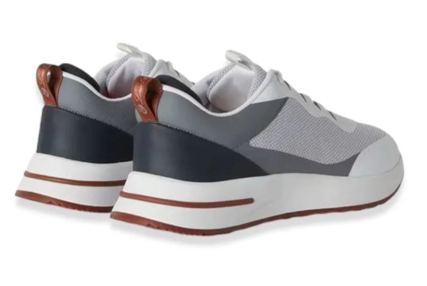 Loro Piana Weekend Walk Knit "Frost Grey" Comfort Sneakers UAE