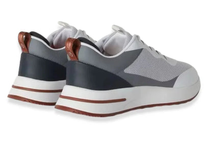 Loro Piana Weekend Walk Knit "Frost Grey" Comfort Sneakers UAE