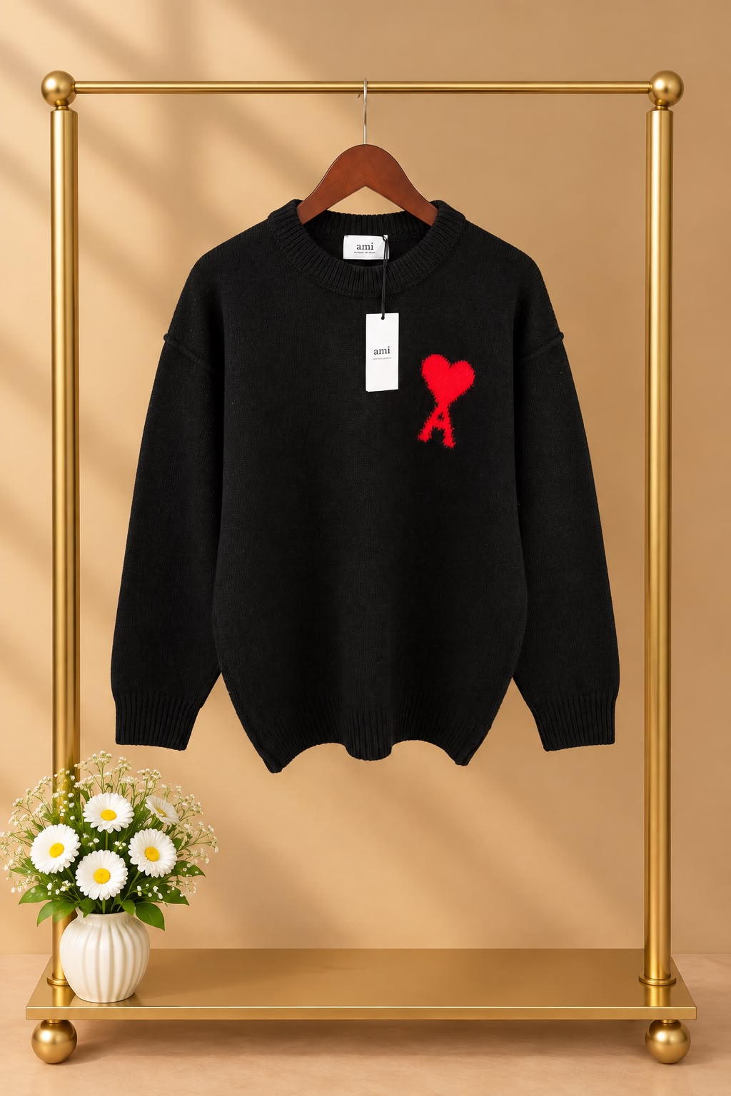 Ami de Coeur Sweater in Merino Wool