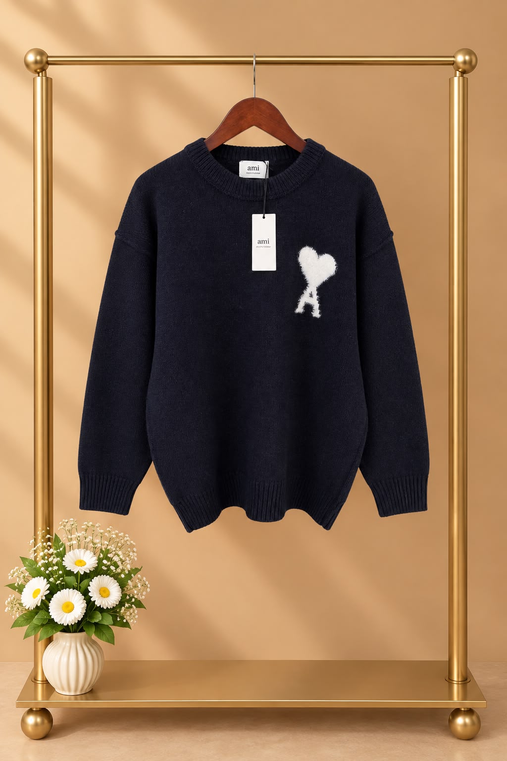 Ami de Coeur Sweater in Merino Wool