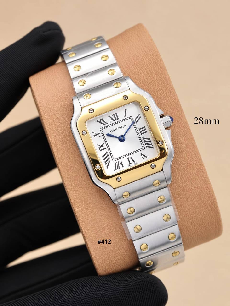 CARTIER FOR WOMEN BATTERY 28MM