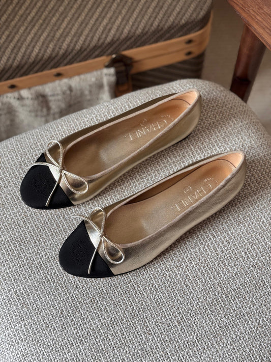 Chanel ballet flats