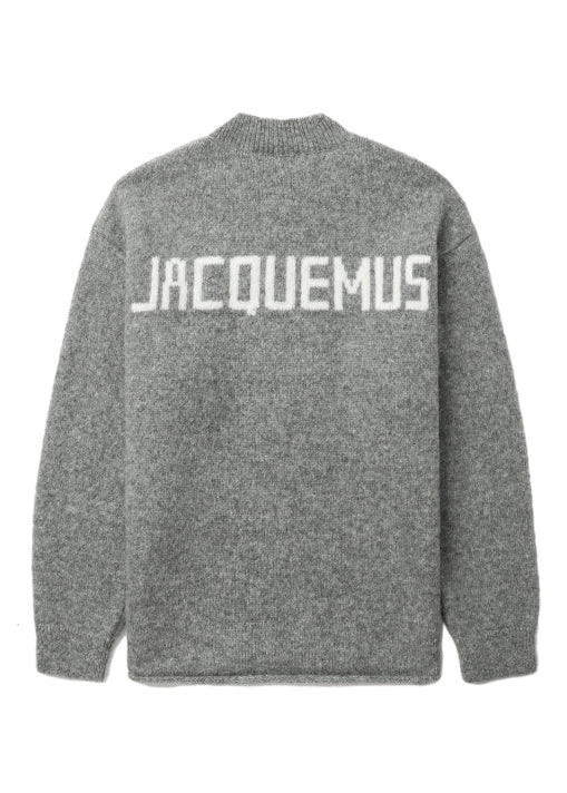 Jacquemus Sweater "Grey" Designer Knitwear UAE