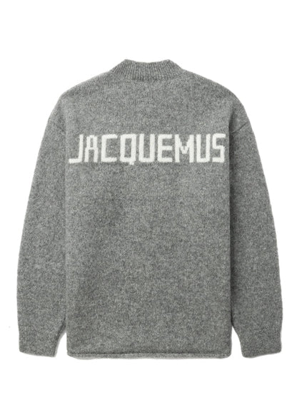 Jacquemus Sweater "Grey" Designer Knitwear UAE