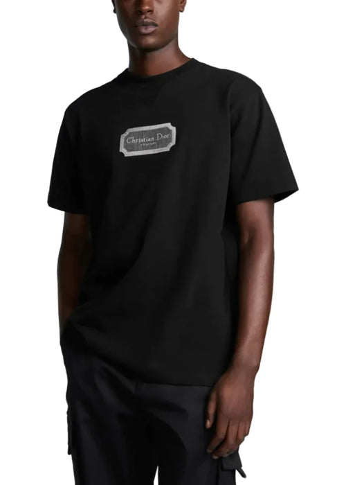 Dior Couture Cotton T-Shirt "Black" Luxury Cotton Tee UAE
