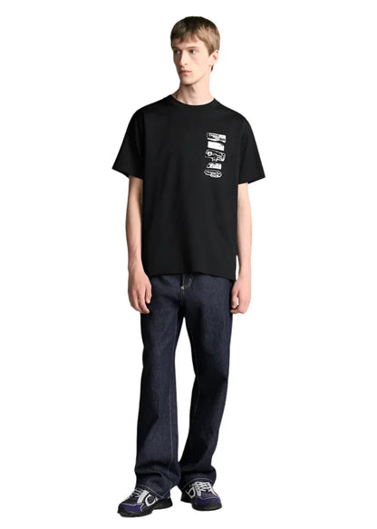 Dior Archives Labels T-Shirt "Black Relaxed Fit" Streetwear Tee UAE