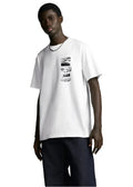 Dior Archives Labels T-Shirt "White Relaxed Fit" Minimal Tee UAE