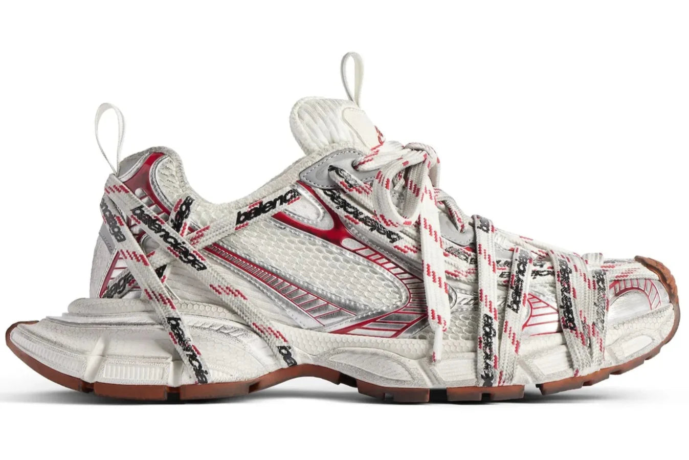 Balenciaga 3XL "Beige Grey Red Brown" Multi Color Sneakers UAE