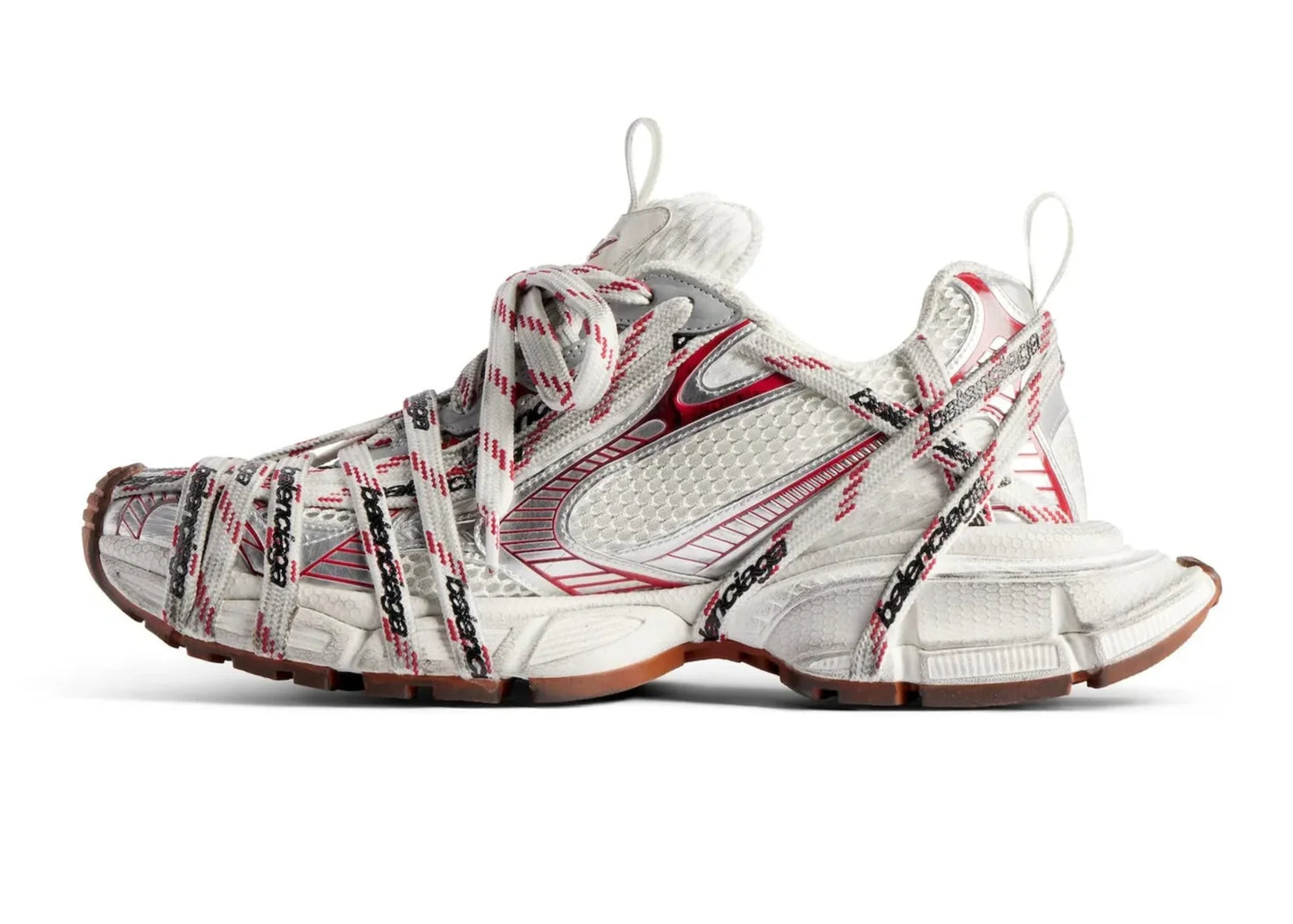 Balenciaga 3XL "Beige Grey Red Brown" Multi Color Sneakers UAE