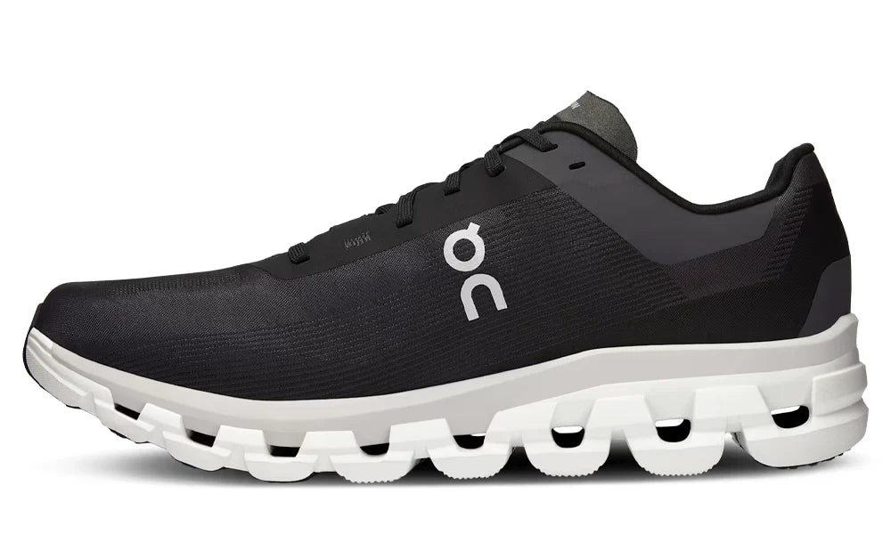 On Running Cloudflow 4 "Black / White" Speed Running Shoes UAE